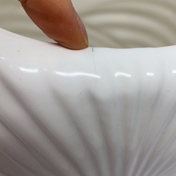 Parox White Art Deco Vintage 80s Large Vase - Picture 14 of 17